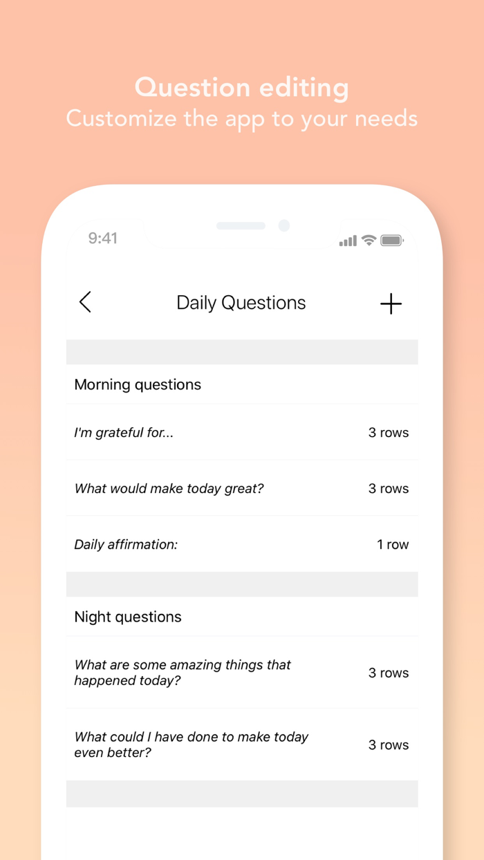 Morning - Gratitude Journal