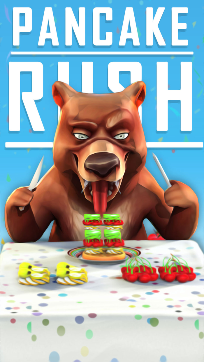 Pancake Stack - Cake run 3d