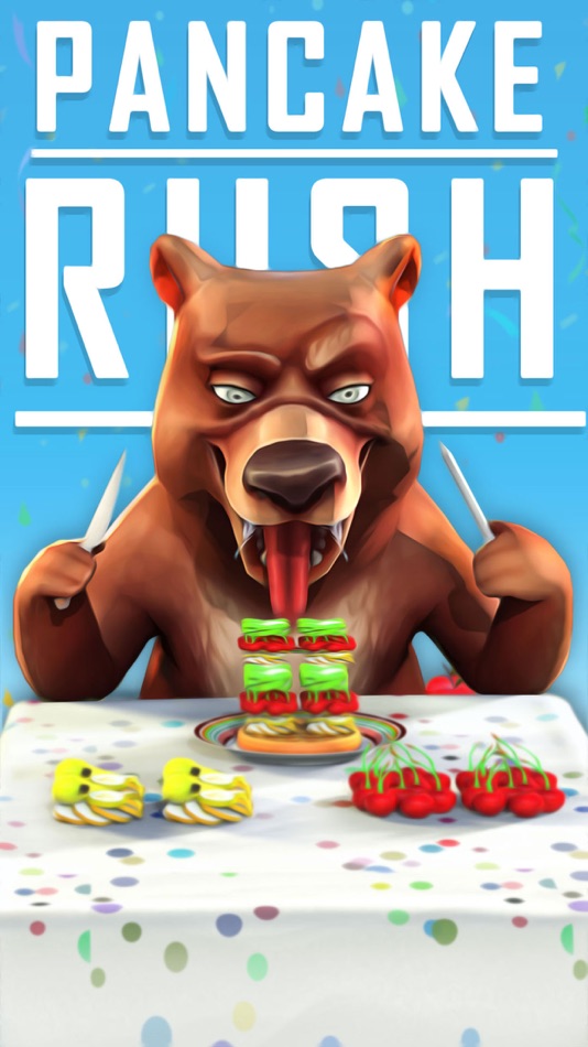 #1. Pancake Stack - Cake run 3d (iOS) By: Adnan Sohail