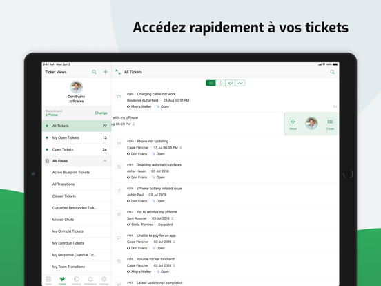 Screenshot #4 pour Zoho Desk