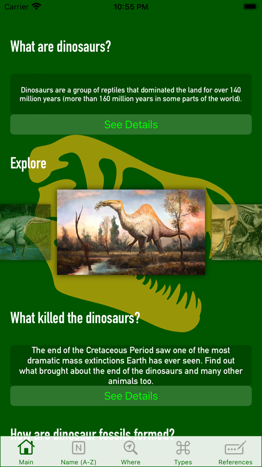 #2. Dino Directory (iOS) 由: Gundogan Emre