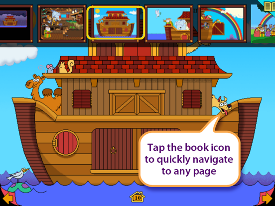 Noah's Ark   by Little Ark iPad screenshot 4 - Book app