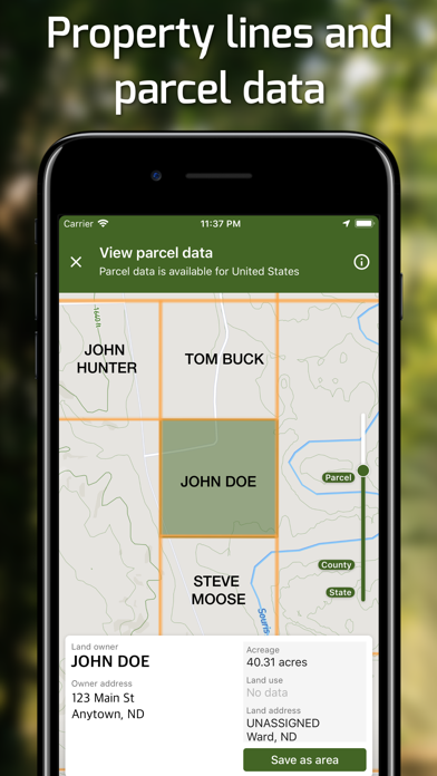 Hunting Points: Deer Trail App Screenshot