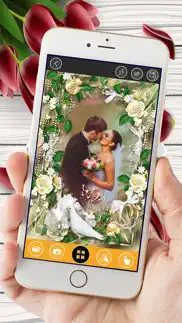 elegant wedding photo frames iphone screenshot 2