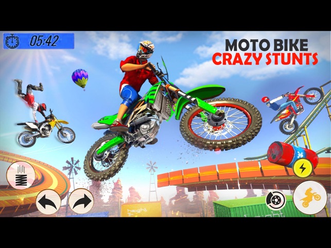 jogo de moto de corrida stunt na App Store