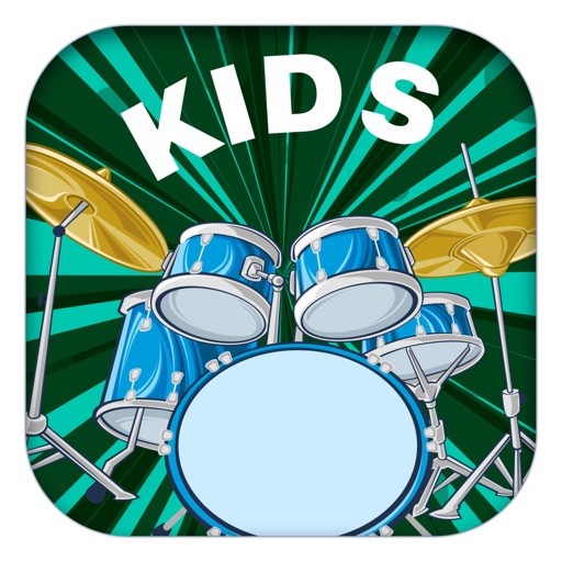 Drums for kids 2-6 years old icon