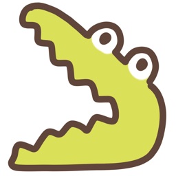 cutee crocodile sticker