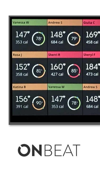 OnBeat - group heart rate app