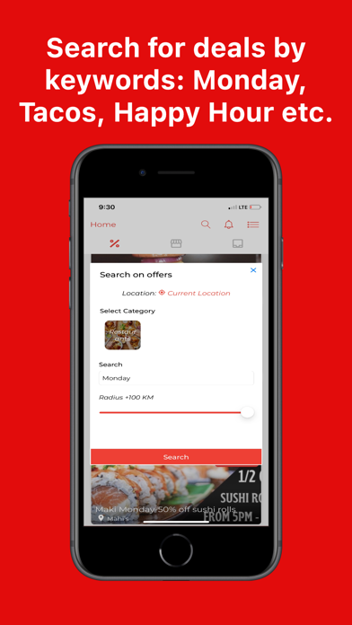 The Dealio App Screenshot