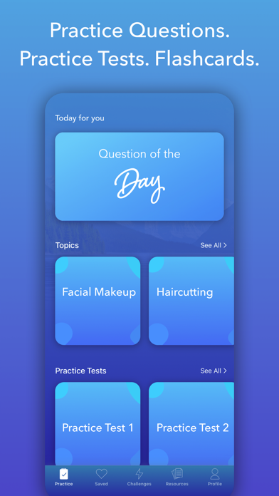 Cosmetology State Board Exams Screenshot