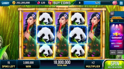 Prosperity Slots Casino Game Screenshot