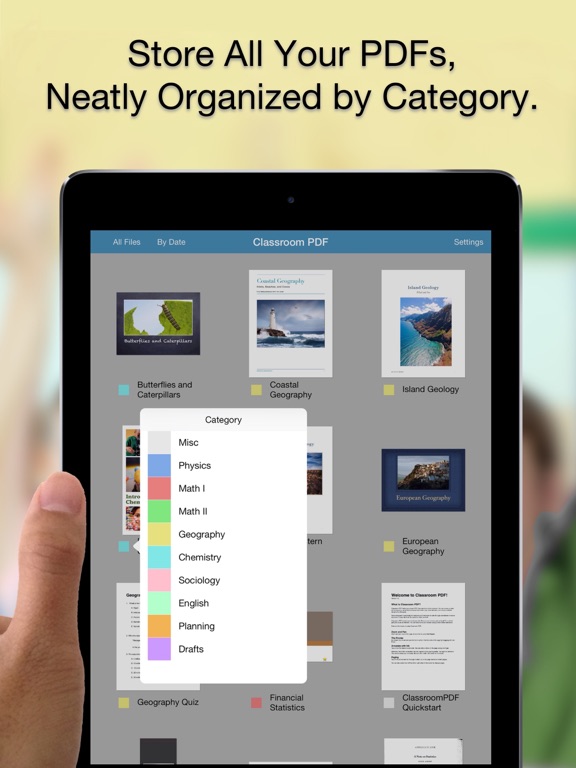 Classroom PDF iPad screenshot 5 - Education app