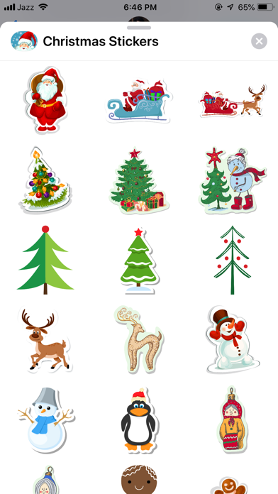 Christmas Holidays Stickers Screenshot