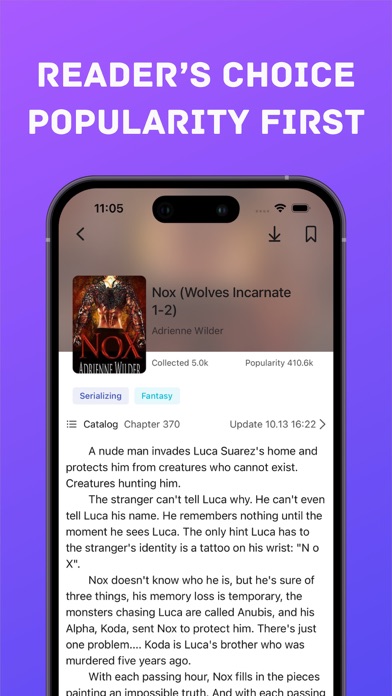 Puppr Novel -Romance & Fantasy Screenshot