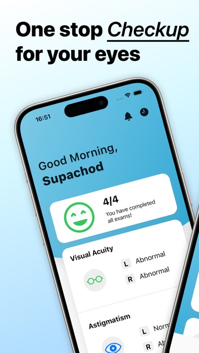 VisionCare - Eye Exams Screenshot