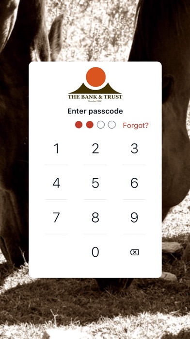 Bank & Trust Mobile Bank Screenshot