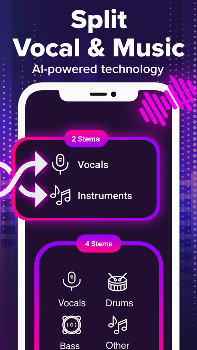 Vocal Remover - AI Music Screenshot