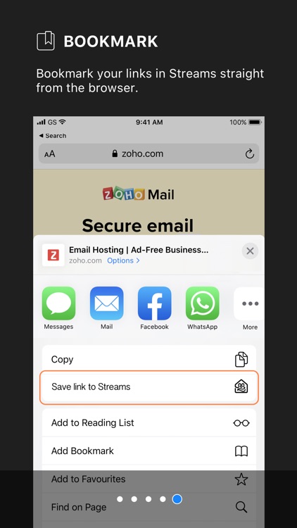 Streams - for Zoho Mail screenshot-4