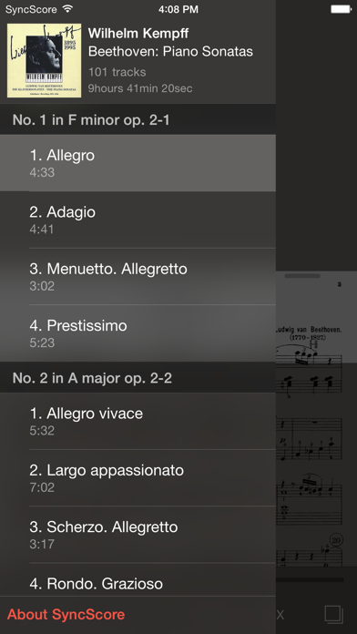 Beethoven All Piano Sonatas Screenshot