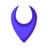 On Map:Locate your friends GPS icon