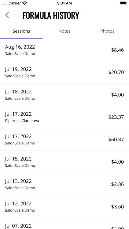 SalonScale screenshot-3
