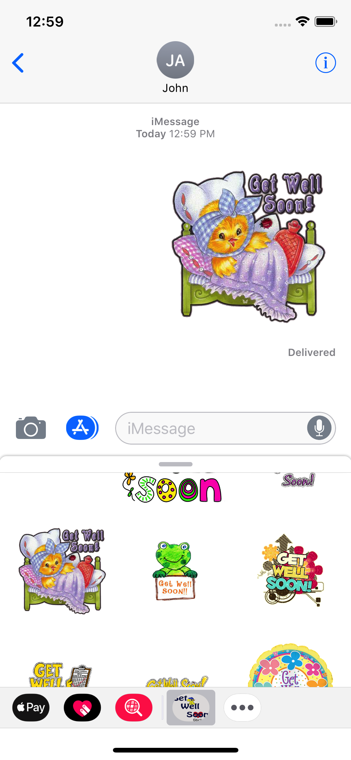 Get Well Soon Stickers 2018