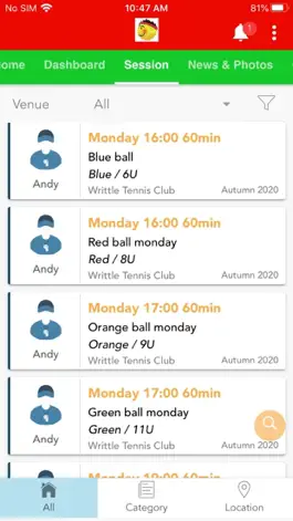 Game screenshot Writtle Tennis apk