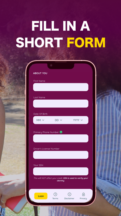 Small Loan - Money Borrowing Screenshot