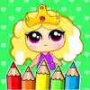 Similar Glitter Dolls coloring book Apps