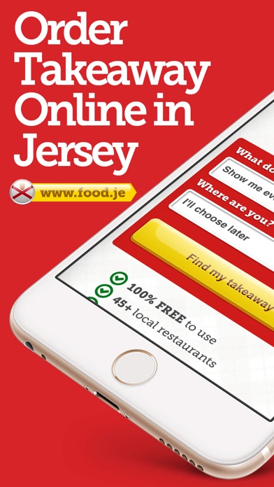 Food.je - Takeaway Food Jersey Screenshot