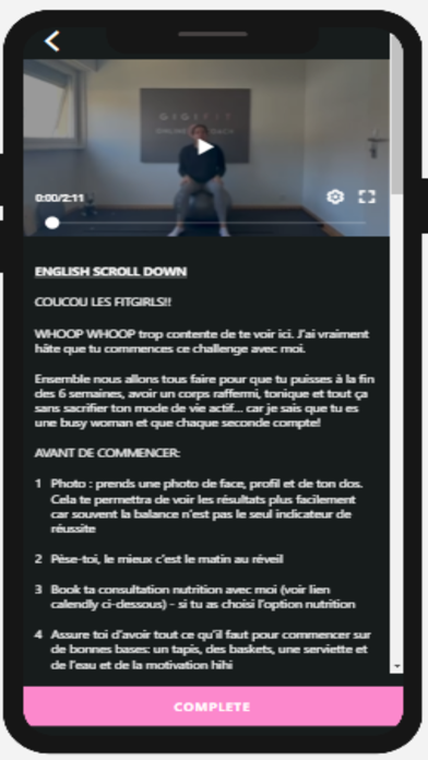 SHAPE IT UP by GIGI FIT Screenshot