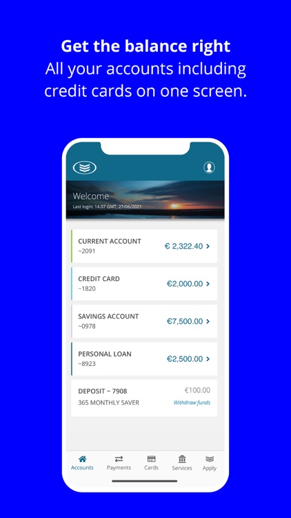 Bank of Ireland Mobile Banking