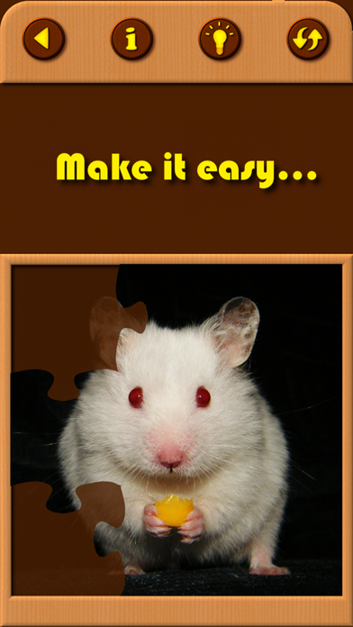 Screenshot #3 pour Hamster Jigsaw Puzzle Games