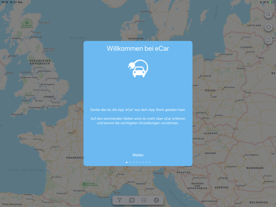 eCar - Charging and Routing iPad screenshot