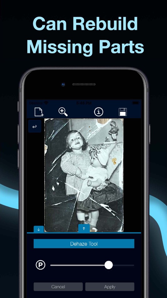 #3. Damaged Photo Restore Suite (iOS) Podle: GENOVA Softworks