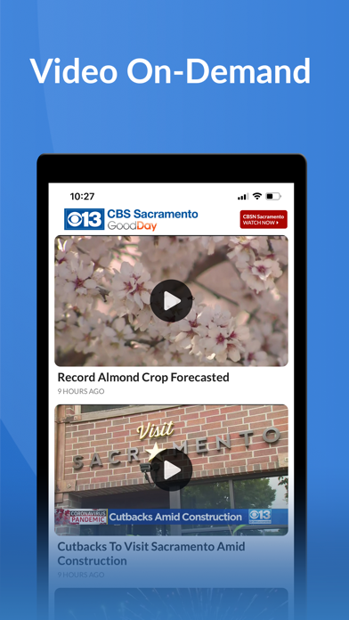 CBS Sacramento Screenshot
