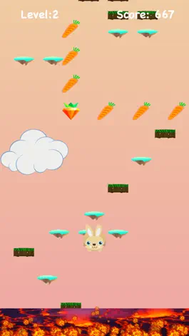 Game screenshot Lava Floor Escape: Jumpy Bunny mod apk
