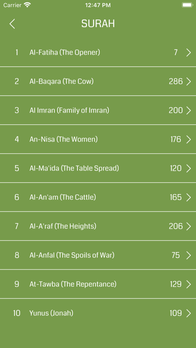 Holy Quran Audio - Yusuf Screenshot