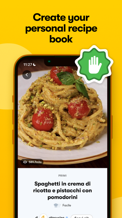 Al.ta Cucina: social recipes! Screenshot