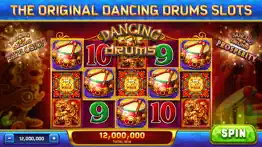 dancing drums slots casino iphone screenshot 1