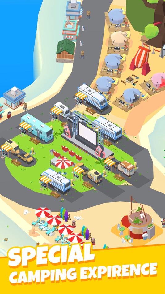 #5. Camping Tycoon-Idle RV life (iOS) 来自: 聪 马