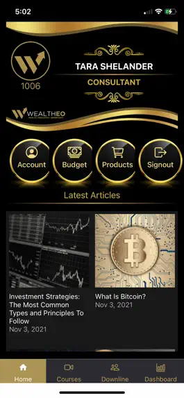 Game screenshot Wealtheo App apk