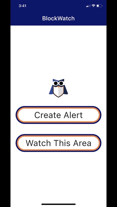 Blockwatch App Screenshot