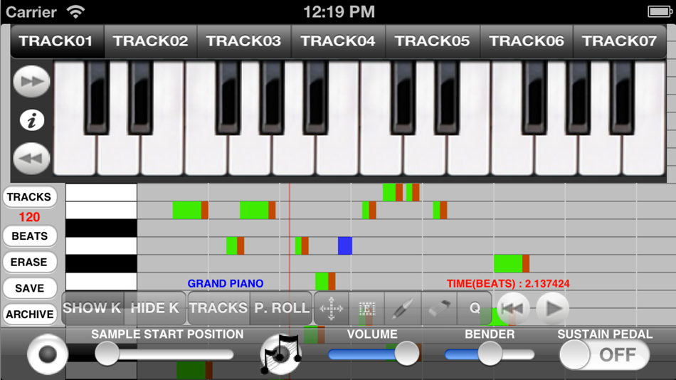 samplerSequencer - 2.3.1 - (iOS)
