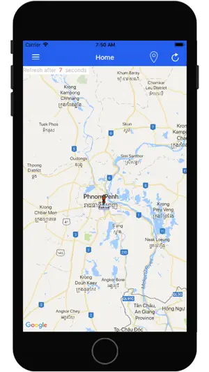 OVTRAS GPS screenshot 2