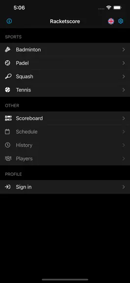 Game screenshot Racketscore mod apk