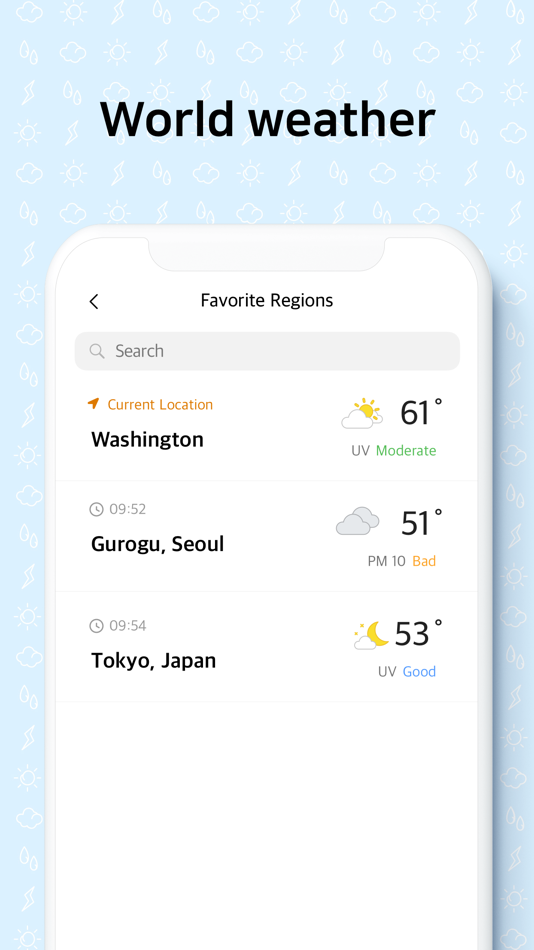 #8. Weather Screen-Widget & Radar (iOS) 由: ideal app team