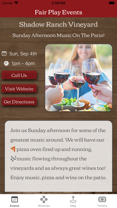 Fair Play Wine Screenshot