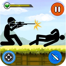 Stickman Fight Shooting Game