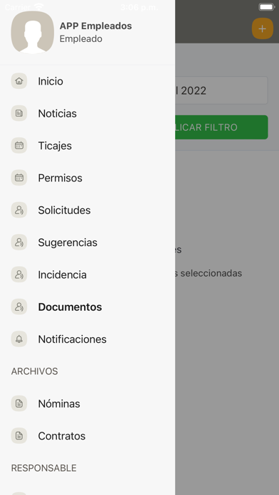 AppEmpleados Screenshot